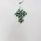 Small Cross - Valonia-Silver Chain - 1